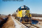 1225 Polar Express steam train with TSBY GP35 390